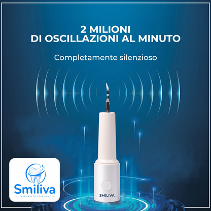 Addio al tartaro, benvenuto sorriso smagliante: scopri l'ablatore a ultrasuoni Smiliva!